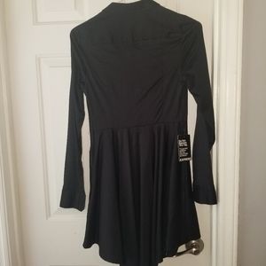 Express collared shirt dress.